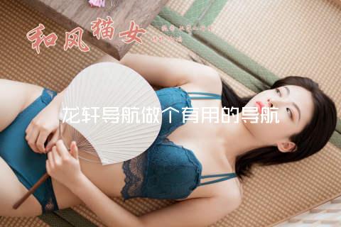 龙轩导航做个有用的导航